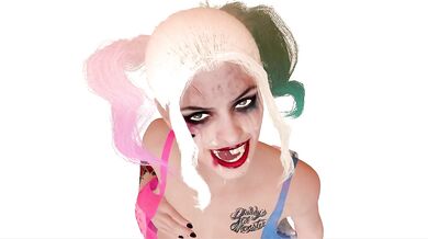 Cum on Harley Quinn Face JOI Encouragement