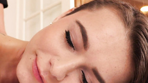 ”Step Sister's massage turns to steamy sex”