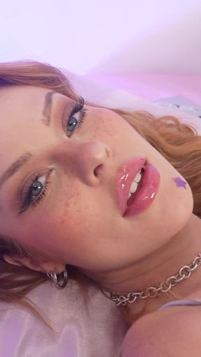 Redhead Vixen Elly Clutch Teases the Doctor for a Facial