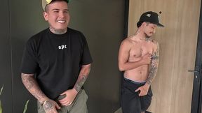 bts - sara blonde has sex with danner mendez and her cuckolded husband discovers them