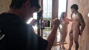 bts - sara blonde has sex with danner mendez and her cuckolded husband discovers them