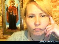 Hot 48 yo Russian mature Tamara play on skype