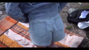 Cutie Gets Great Pleasure From Sex in the Mountains - Creampie