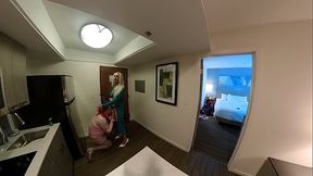 Sexy Trans Woman Sucking Crossdresser Cock in Kitchen VR