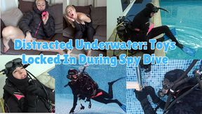Distracted Underwater: Toys Locked In During Spy Dive - MP4 720