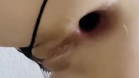 anal y vaginal senorita artista sacia su sed insoportable con un consolador .