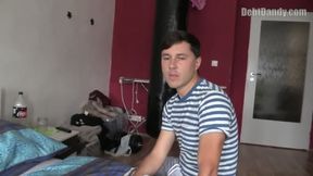 DEBT DANDY 261 - Clueless Hunk Gets Baited Into Getting Pounded By Landlord's Big Cock