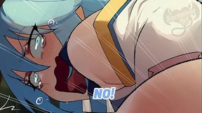 &quot_AQUA&quot_ FUCK KASUMA ( KONOSUBA ) SUB ESPA&Ntilde_OL MANGA HENTAI