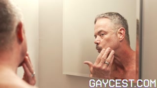 Kyle Steele goes ass up on the bed for his stepuncle Mr. Scott