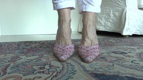 You Stroke Your Cock Inside Your Pants While I Show off My Mules to You!