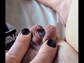 Clipp'd Trans Girl Gets An Orgasm From Nipple Play