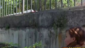 Blonde Shemale Blowjob In Passionate Barcelona Vacation