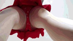 I like to tease you with my bright panties AVI(1920x1080)FHD