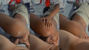 maldito padrastro, me revento el culo por tener mis nalgas grandes