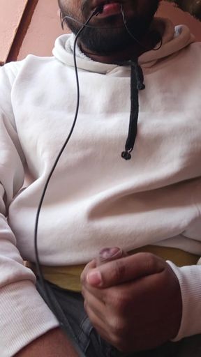 2 in 1 masterbating video untill my WHITISH LIQUID WAS NOT CAME OUT from my big and hard cock