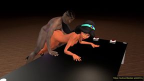 Jasmine Doggy Position Adventure with Partner