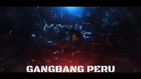 Rocker meets an African    /   Rockera conoce a un africano