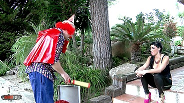 Suhaila Hard y Terry Reid La polla del Payaso