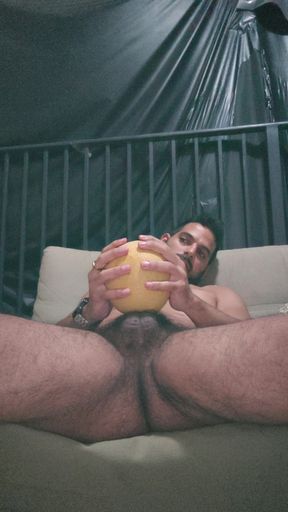 Food fetish fucking melon can you hear your throat fucking whistle on my cock?