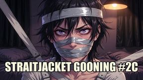 Straitjacket Gooning #2C: Mistress Locks Your Mind in Eternal Goon (Animated, Music)
