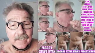 DEGRADING HARASSMENT OF FAGGOT STEVE RYAN PROCEEDS