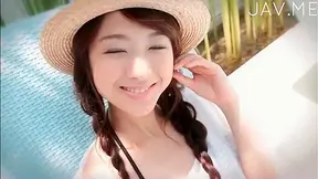 Luscious beauty enjoying a warm sunshine showcaing her curves