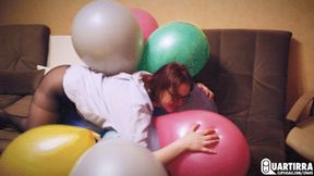 Q677 Derpy pops lovely balloon bunch - 1080p