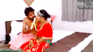 Desi Kele wali Sexy Bhabhi Ko Bhaiya Ji Ne Utha Utha Ke Chudai