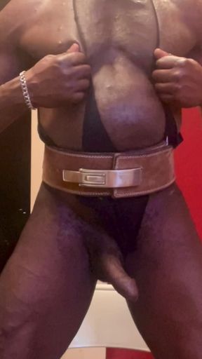 Post Workout Cock Tit & Butt Solo