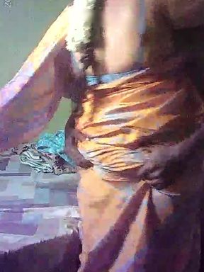Before Fucking Sexy Big Tits Wife Wearing Saree & Pussy Fingered Hard