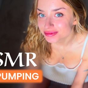 ASMR MIC PUMPING. Sweet blonde Make You CUM. Lissa Piccola