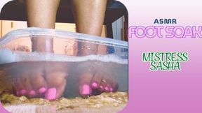 ASMR FOOT SOAK
