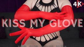 Kiss My Glove - 4K - The Goddess Clue, Worship My Red Nylon Gloves, Hand Over Mouth Fetish, Nylon Fetish, Glove Fetish, Curvy, Femdom, Mind Melt