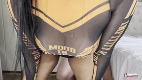 achou que ia me fuder gostoso , se fudeu fiz ele bater uma punheta , quem mandou nao me obedecer ficou de castigo