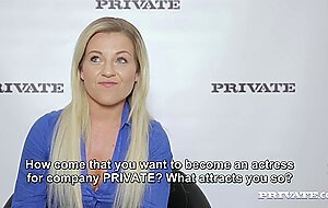 Privatecastings, lucy is from prague and she wants to work in hardcore porno movies