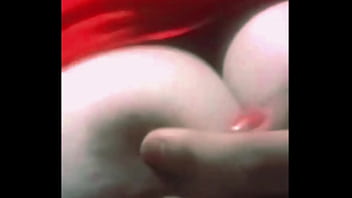 Indian girl showing her perfect big boobs and pressing