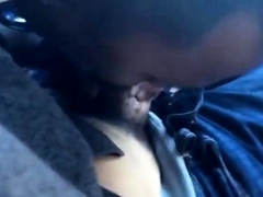Twink Sucks Big Cock in a Car