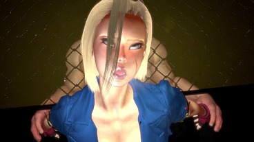Cammy Sex Cage Fight - Street Fighter Parody