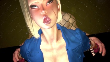 Cammy Sex Cage Fight - Street Fighter Parody