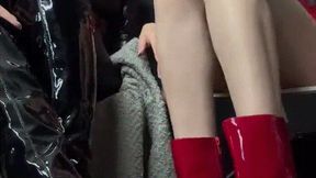 Slave to our shiny boots