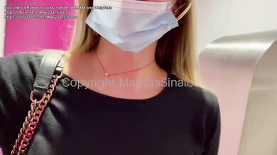 Stranger Destroys Big Tit Cheater Maeva In Airport Toilet Cumshot