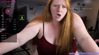 Testing out a new toy while live on chaturbate. It gets me so wet