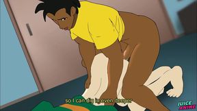 Static Shock: Intense Bara Yaoi Anime Gay Sex Scene