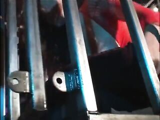 Guy Screws His Marvellous Brunette Sex Slavegirl in the Vault