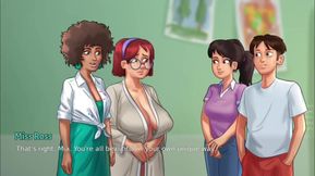 Barbara's Erotic Art Lessons - Summer Time Saga