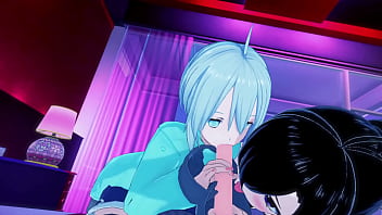 with my emo friend from the motel to the karaoke - koikatsu party VR