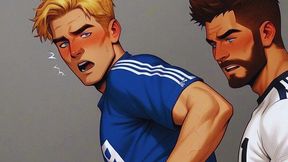 the coach shoved his huge dick in my german ass! he came deep.