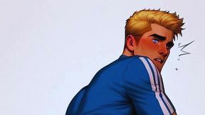 the coach shoved his huge dick in my german ass! he came deep.