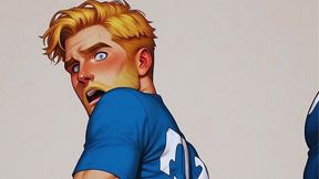 the coach shoved his huge dick in my german ass! he came deep.