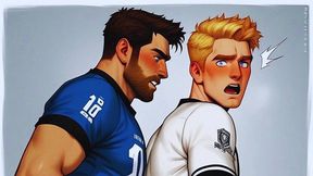 the coach shoved his huge dick in my german ass! he came deep.